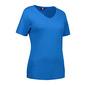 ID INTERLOCK DAME T-SHIRT V-HALS