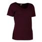 ID INTERLOCK DAME T-SHIRT  V-HALS