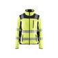 BLÅKLÆDER HIGH VISIBILITY STRIKKET DAME SOFTSHELL JAKKE