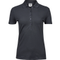 TEE JAYS LUXURY STRETCH DAME POLOSHIRT