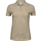 TEE JAYS LUXURY STRETCH DAME POLOSHIRT