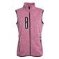 J&N STRIKKET DAME FLEECE VEST