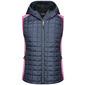 J&N STRIKKET DAME HYBRID VEST