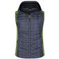 J&N STRIKKET DAME HYBRID VEST