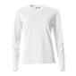 CLIQUE BASIC DAME T-SHIRT M/ LANGE ÆRMER