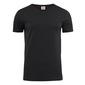 PRINTER HEAVY T-SHIRT M/ V-HALS