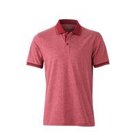 J&N HEATHER POLOSHIRT
