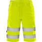 FRISTADS GREEN HIGH VIS SHORTS