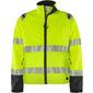 FRISTADS GREEN HIGH VIS STRETCH JAKKE