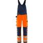 FRISTADS GREEN HIGH VIS STRETCH OVERALLS