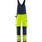 FRISTADS GREEN HIGH VIS STRETCH OVERALLS