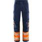 FRISTADS GREEN HIGH VIS STRETCH BUKSER