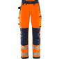 FRISTADS GREEN HIGH VIS DAME STRETCH BUKSER