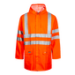 LYNGSØE PU/PVC HIGH VIS REGNJAKKE