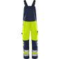 FRISTADS GREEN HIGH VIS OVERALLS