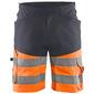 BLÅKLÆDER HIGH VIS SHORTS M/ STRETCH