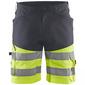 BLÅKLÆDER HIGH VIS SHORTS M/ STRETCH