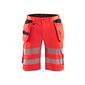 BLÅKLÆDER HIGH VIS HÅNDVÆRKER SHORTS M/ STRETCH