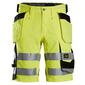 SNICKERS 6135 HI VIS HÅNDVÆRKERSHORTS M/ STRETCH