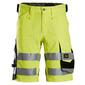 SNICKERS 6136 HI VIS SHORTS M/ STRETCH