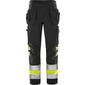 FRISTADS GREEN HI VIS HÅNDVÆRKERBUKS 2640 KL. 1