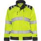 FRISTADS GREEN HI VIS DAME JAKKE 4067 KL. 3