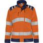 FRISTADS GREEN HI VIS DAME JAKKE 4067 KL. 3