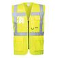 PORTWEST BERLIN HI VIS EXECUTIVE VEST