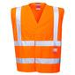 PORTWEST FLAMMEHÆMMENDE HI VIS VEST