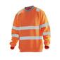 JOBMAN 5123 HIGH VIS SWEATSHIRT KL. 3