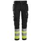 SNICKERS 6234 HI VIS STRETCH BUKS