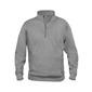 CLIQUE BASIC HALF ZIP UNISEX SWEATSHIRT