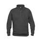 CLIQUE BASIC HALF ZIP UNISEX SWEATSHIRT